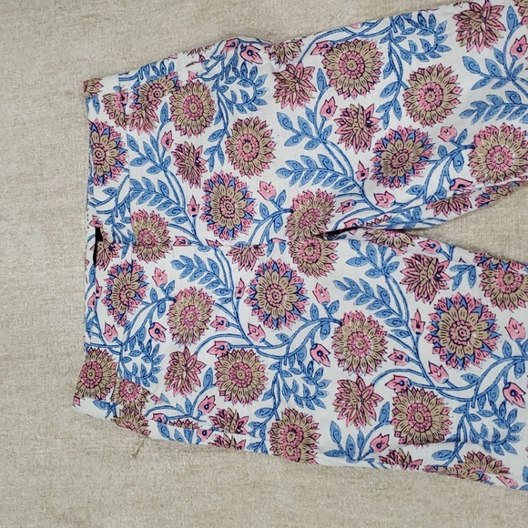 J.crew floral crop vacation pants size 6 - Picture 2 of 16
